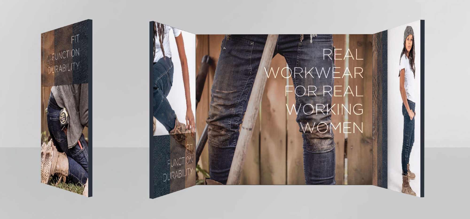 Look Book for Moxie and Moss Workwear